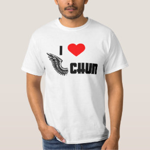 Camiseta Eu Amo Wing Chun