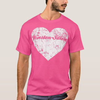 Camiseta Eu Amo WinstonSalem , Engraçado, Bonita Carolina d