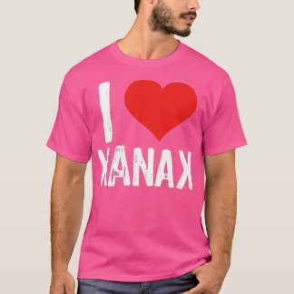 Camiseta Eu Amo Xanax
