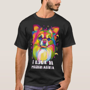 Camiseta Eu Amo Ya Chihuahua Cachorro Cachorro Cachorro Cac
