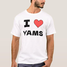 Eu Amo Yams T-Shirt