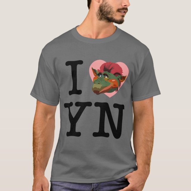 Camiseta Eu Amo Yew Nork (Frente)