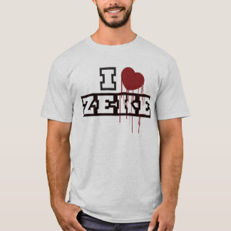 Camiseta Eu amo Zeke