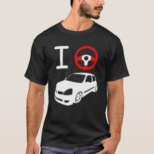 Camiseta Eu (amor) conduzo - o cl /version2