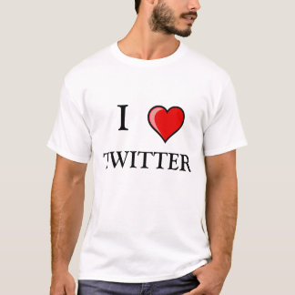 CAMISETA EU, AMOR TWITTER