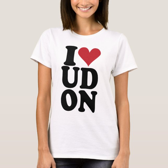 Camiseta Eu-Amor-UDON (Frente)
