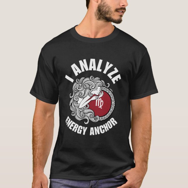Camiseta Eu analiso âncora de energia (Frente)
