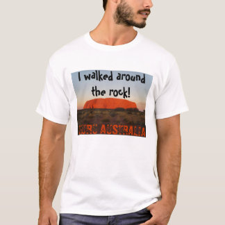 Camiseta Eu andei em torno da rocha! , ULURU AUST…