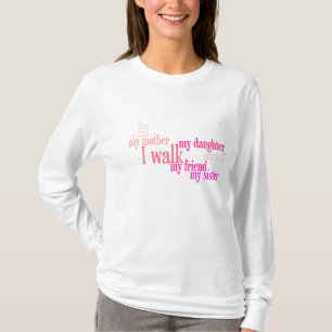 Camiseta Eu ando hoodie
