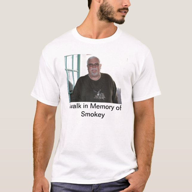 Camiseta Eu ando na memória de Smokey (Frente)