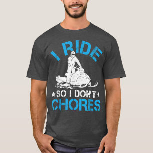 Camiseta Eu Ando Para Não Fazer Tarefas Domésticas Motoneve