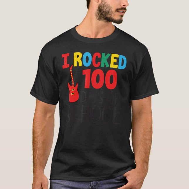 Camiseta Eu Apanhei 100 Dias De Escola 100 Dias De Escola (Frente)