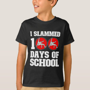 Camiseta Eu Apanhei 100 Dias De Luta Escolar 100º Dia B