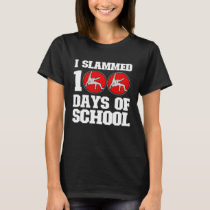Camiseta Eu Apanhei 100 Dias De Luta Escolar 100º Dia B