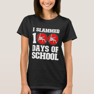 Camiseta Eu Apanhei 100 Dias De Luta Escolar 100º Dia B