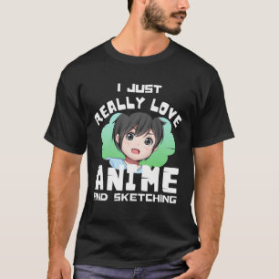 CAMISETA EU APENAS AMO ANIME E ESQUECIMENTO