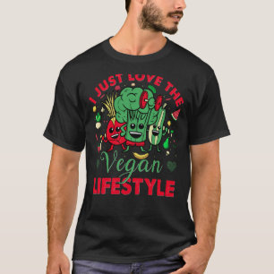 Camiseta Eu apenas amo o veganismo