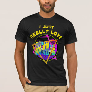 Camiseta EU APENAS AMO T-Shirt 80S