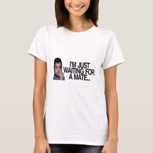 Camiseta Eu apenas estou esperando um companheiro