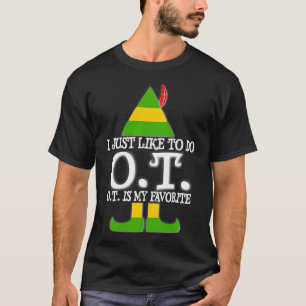 Camiseta Eu Apenas Gosto de Fazer TO Terapia Ocupacional