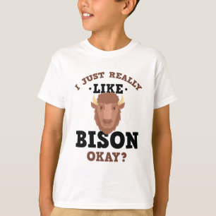 Camiseta Eu apenas gosto realmente do t-shirt engraçado da