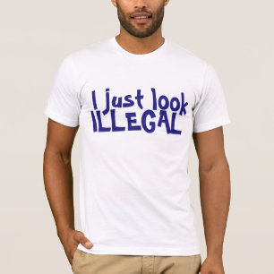 CAMISETA EU APENAS OLHO O T-SHIRT ILEGAL