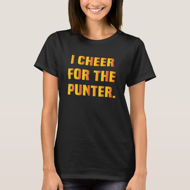 Camiseta Eu Aplaudo O Punter 18 (Frente)