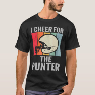 Camiseta Eu aplaudo pelo punter para homens mulheres que eu