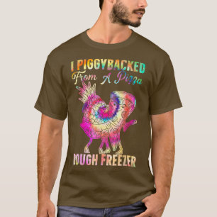 Camiseta Eu Apoiei-Me De Uma Pizza, Um Congelador De Pizza,