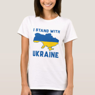 Camiseta Eu Apoio a Ucrânia