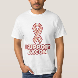 Camiseta Eu apoio bacon
