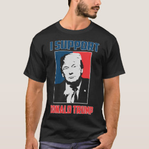 Camiseta Eu apoio Donald Trump
