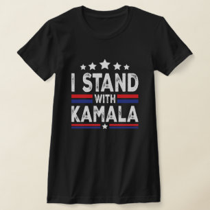 Camiseta Eu Apoio Kamala Harris Para Presidente 2024