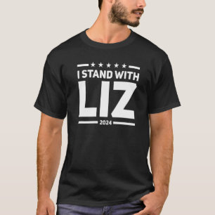 Camiseta Eu Apoio Liz Cheney Eleição 2024 Democrata