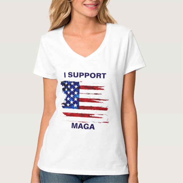 CAMISETA EU APOIO MAGA (Frente)