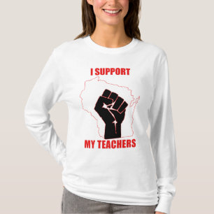 Camiseta Eu apoio meus professores