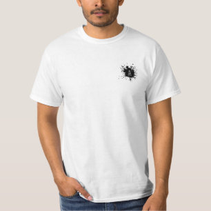 Camiseta Eu apoio o campo petrolífero, o campo petrolífer