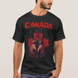 Camiseta eu apoio o canadá elbows up canadá t-shirt merch
