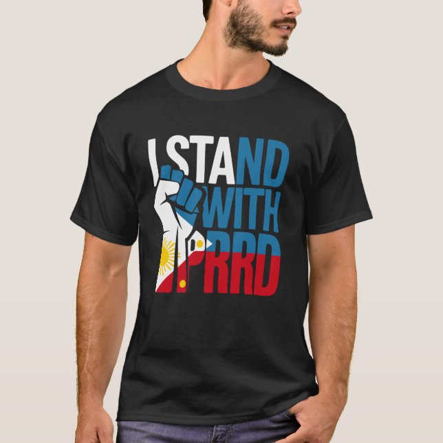 Camiseta Eu apoio o PRRD (Frente)