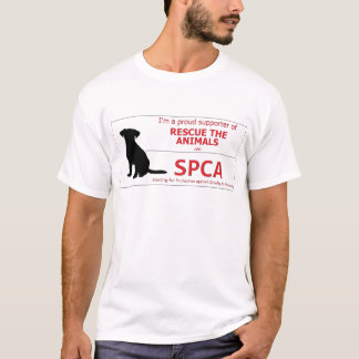Camiseta "Eu apoio o SPCA… "