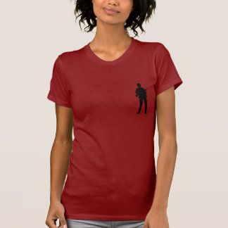 Camiseta Eu apoio o t-shirt VERMELHO de SEXTA-FEIRA