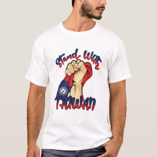 Camiseta Eu Apoio Taiwan Livre Taiwan