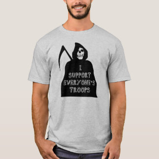 Camiseta Eu apoio todos tropas