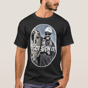 Camiseta Eu Apostei Cinco Libras Nela Roupas de Pesca
