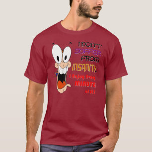 Camiseta EU APRECIO a obscuridade da DEMÊNCIA (v2)