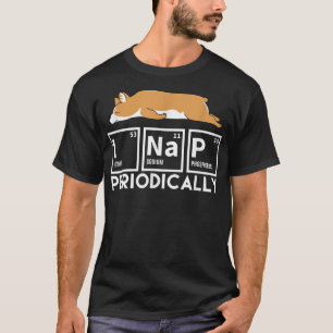 Camiseta Eu Aproveito Periodicamente A Ciência Engraçada Co