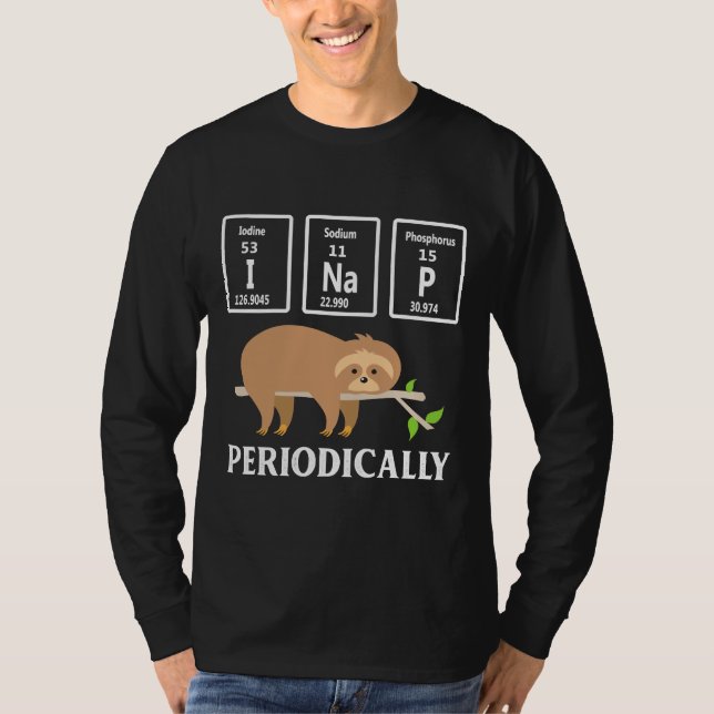 Camiseta Eu Aproveito Periodicamente A Química De Ciências  (Frente)