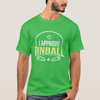 Camiseta Eu Aprovo Pinball boy