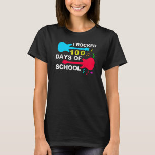 Camiseta Eu Arranjei 100 Dias De Música Engraçada Na Escola