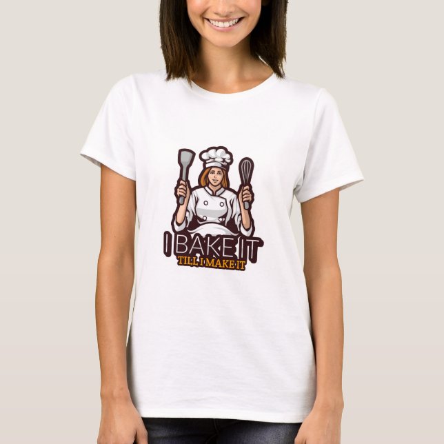 Camiseta Eu Assar até eu conseguir (Frente)